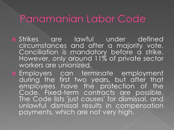 Panamanian labor law