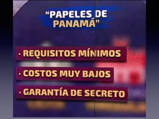 Filtración Panama Papers 