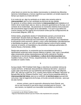 Panamá Interoceanidad Subalterna | PDF