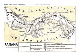 Panamá, mapa fìsico y económico.............. martin alberto Belaustegui
 