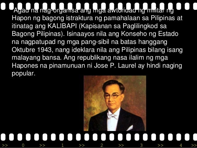 Sino Ang Pangulo Ng Pilipinas Sa Panahon Ng Hapones