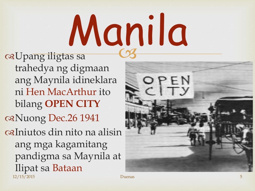 Panahon Ng Hapon SA Pilipinas