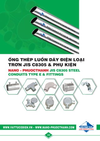 Panasonic  nanophuocthanh steel conduit- ong luon day dien panasonic