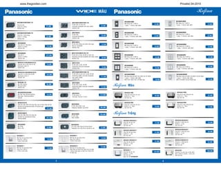 www.thegioidien.com Pricelist 04-2015
 