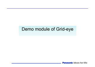 Demo module of Grid-eye
 