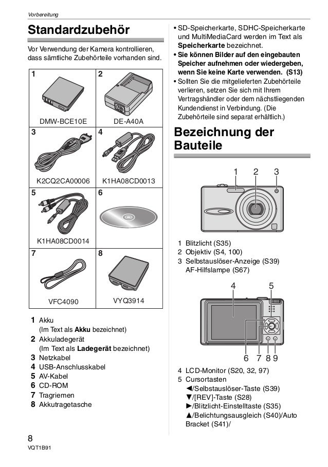 Bedienungsanleitung Panasonic Lumix dmc fx30 (deutsch)