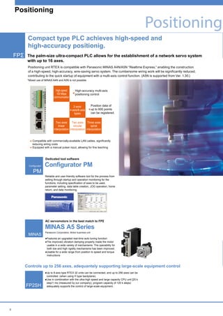 Panasonic plc fp series | PDF