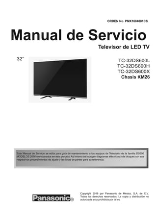  CK Global - Mando a distancia para televisor Panasonic  TC-26LX70 TC-32LE70 TC32LX600 : Electrónica