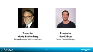 Presenter
Marty Rothenberg
Panaya Principal Solution Architect
Presenter
Roy Kidron
Panaya Product Manager
3
 