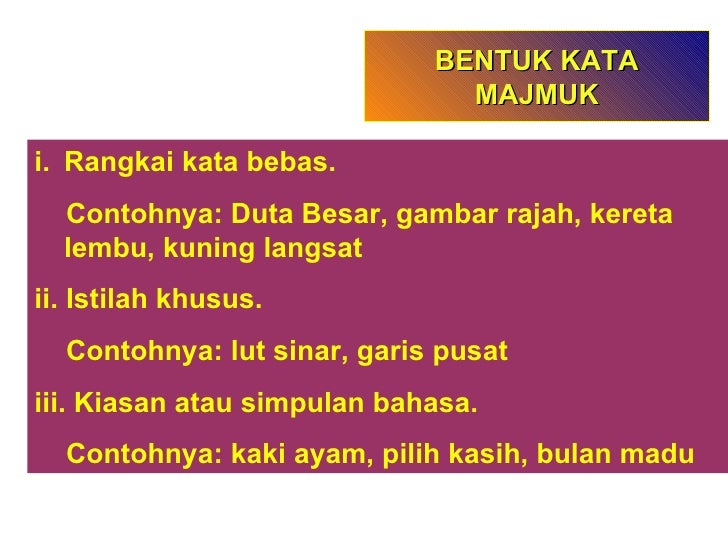 Contoh Ayat Majmuk Istilah Khusus - Natal 10