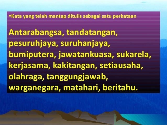 Contoh Soalan Kesalahan Istilah Dan Tata Bahasa - Terengganu n