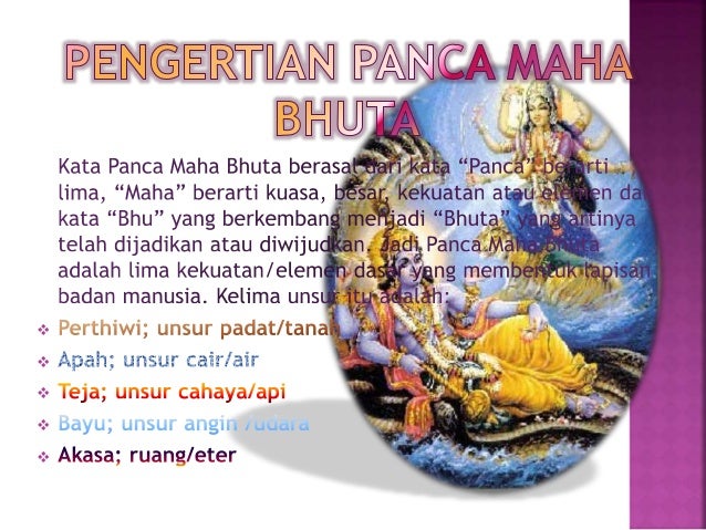 Panca Maha Bhuta Presentation Kls 8