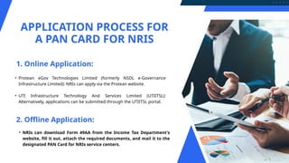 PAN Card for NRIs Your Gateway to Indian Financial Services.pptx