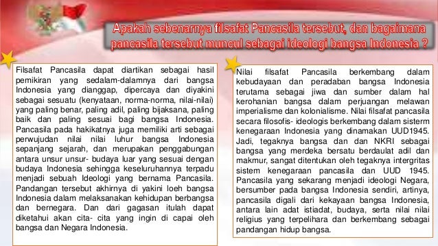 Analisis dan Kesimpulan Pancasila Sebagai Filsafat