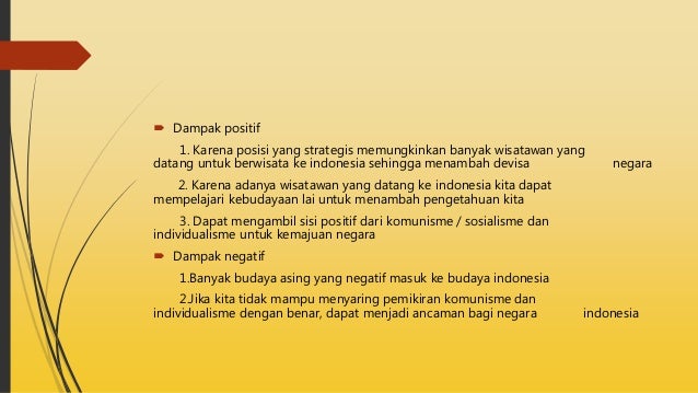 Pancasila Berpengaruh Pada Bidang Geografi