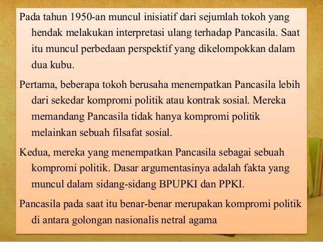 Pancasila dalam penjajahan, zaman proklamasi dan kemerdekaan