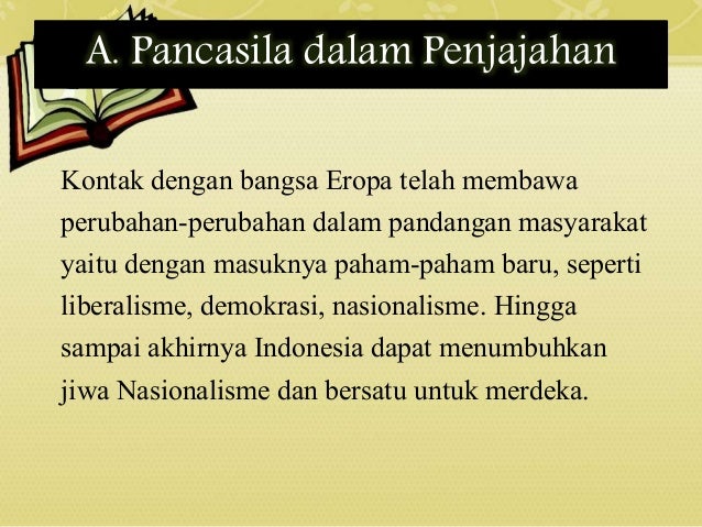 Pancasila dalam penjajahan, zaman proklamasi dan kemerdekaan