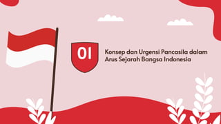 Konsep dan Urgensi Pancasila dalam
Arus Sejarah Bangsa Indonesia
01
 