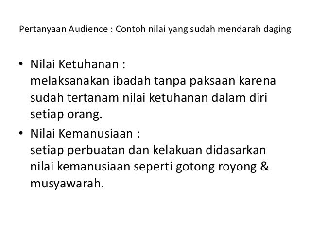 Pancasila Sebagai Sumber Nilai