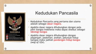 Pancasila sebagai dasar negara | PPT