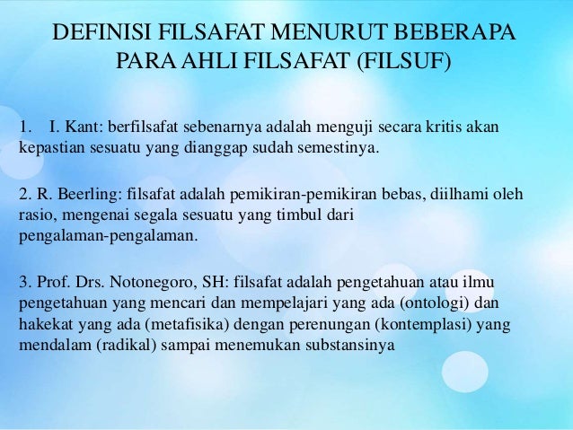Pancasila sebagai filsafat dan ideologi negara