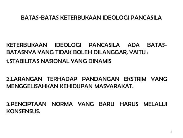 Pancasila Sebagai Ideologi Nasional Materi Pertemuan Ke 10