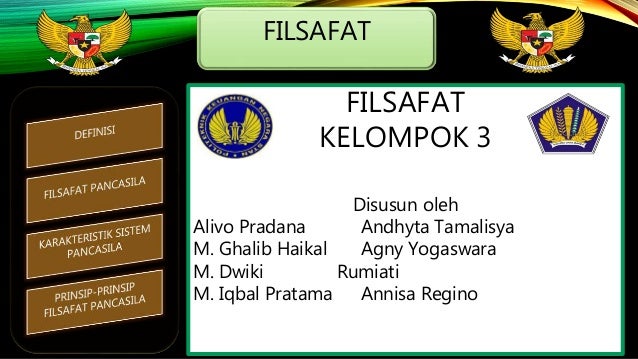 Pancasila Sebagai Sistem Filsafat