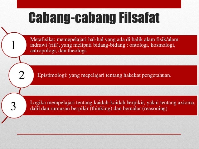 Pancasila Sebagai Sistem Filsafat Dan Ideologi Nasional