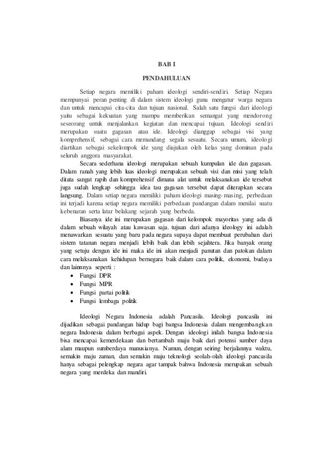 Sejarah Perumusan Macam Macam Ideologi Di Dunia