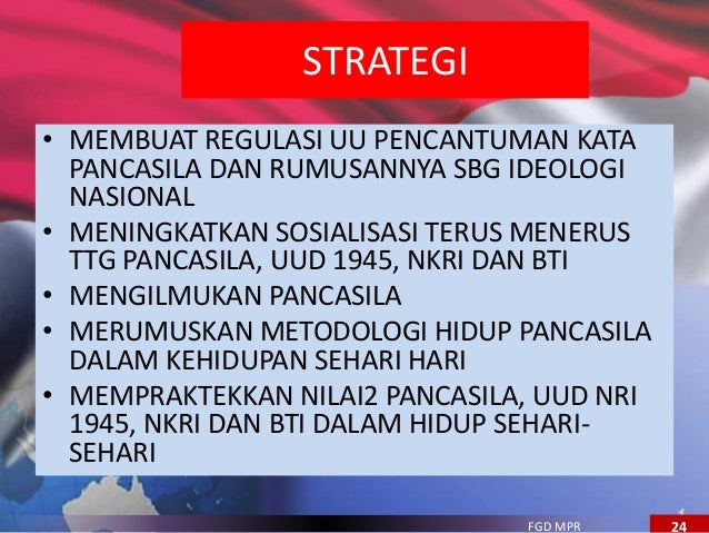 IMPLEMENTASI PANCASILA, UUD NRI TH 1945, DAN SISTEM 