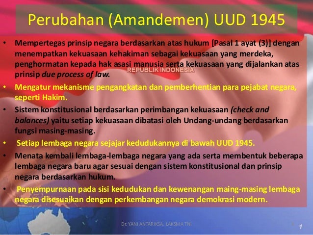 implementasi pancasila uud nri th 1945 dan sistem ketatanegaraan p implementasi pancasila uud nri th 1945 dan sistem ketatanegaraan p