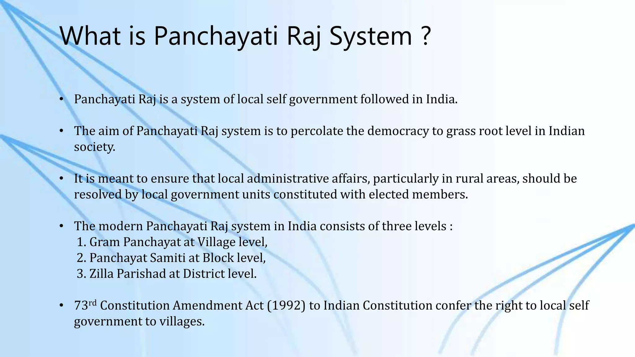 Panchayati Raj System.pptx