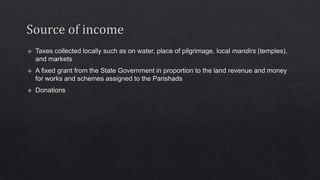 Panchayat raj system