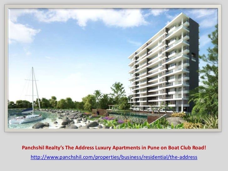 Panchshil Realty’s The Address Luxury Apartments in Pune on Boat Club Road!