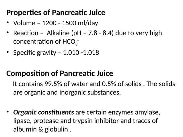 Pancreas and it's information 1 mbbs and other Sciences | PPTX