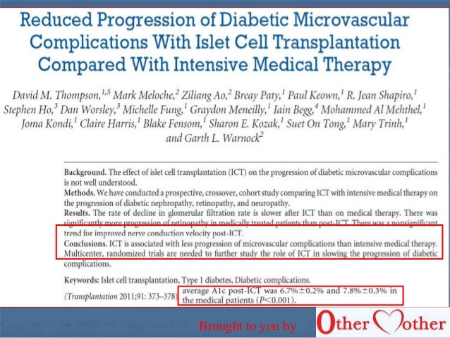 metabolism after to increase 45 how Pancreas transplantation