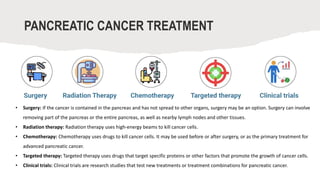 Pancreatic Cancer : Symptoms, Cause, and Treatments Options | PPTX