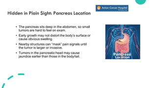 Why Pancreatic Cancer Stays Hidden: A Deep Dive Into Its Early Stages | PDF