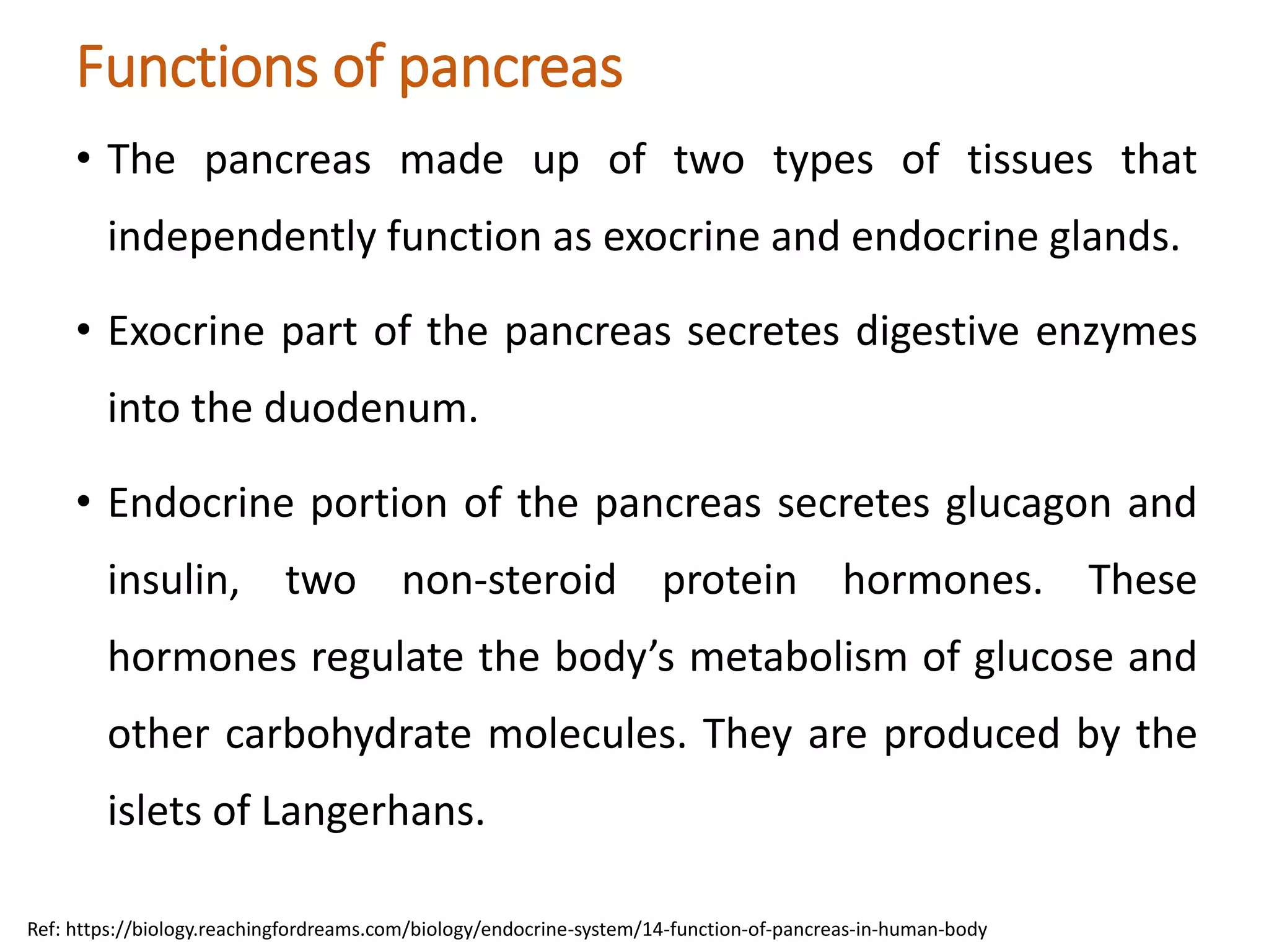 Pancreatic Hormones | PPT