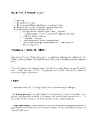 Pancreatic Cancer Treatment in India: The Journey of Courage and ...