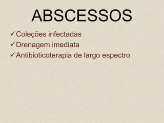 Controle da insuficiência orgânica e resposta inflamatória sistêmica