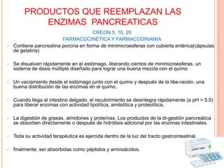 La pancreatitis crónica, fibrosis quística, el cáncer de páncreas.