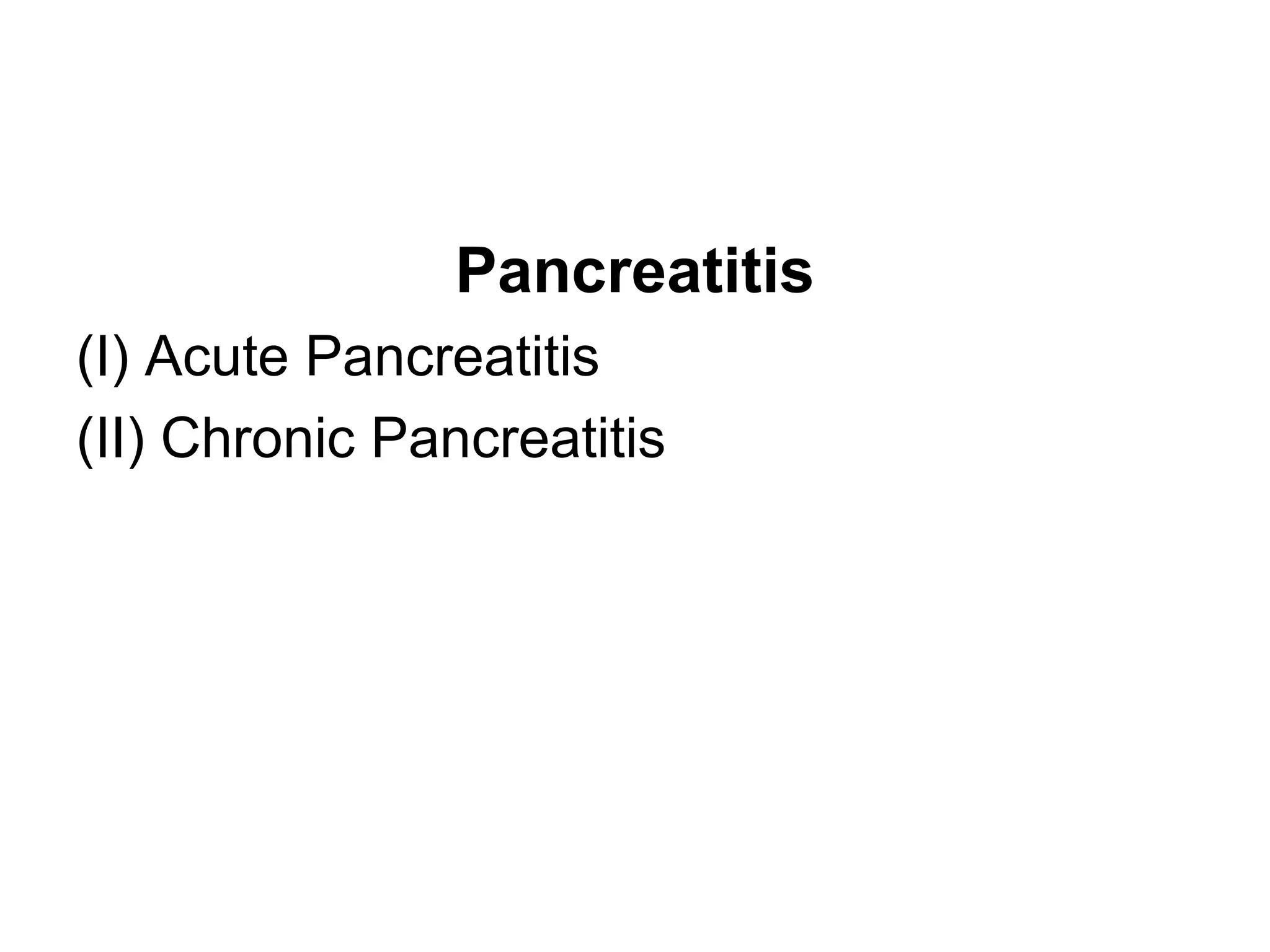 Diagnostic Imaging of Pancreatitis | PPT