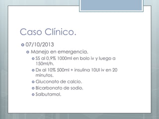 PANCREATITIS CRONICA: CASO CLINICO Y EVIDENCIA 2013  Slide 22