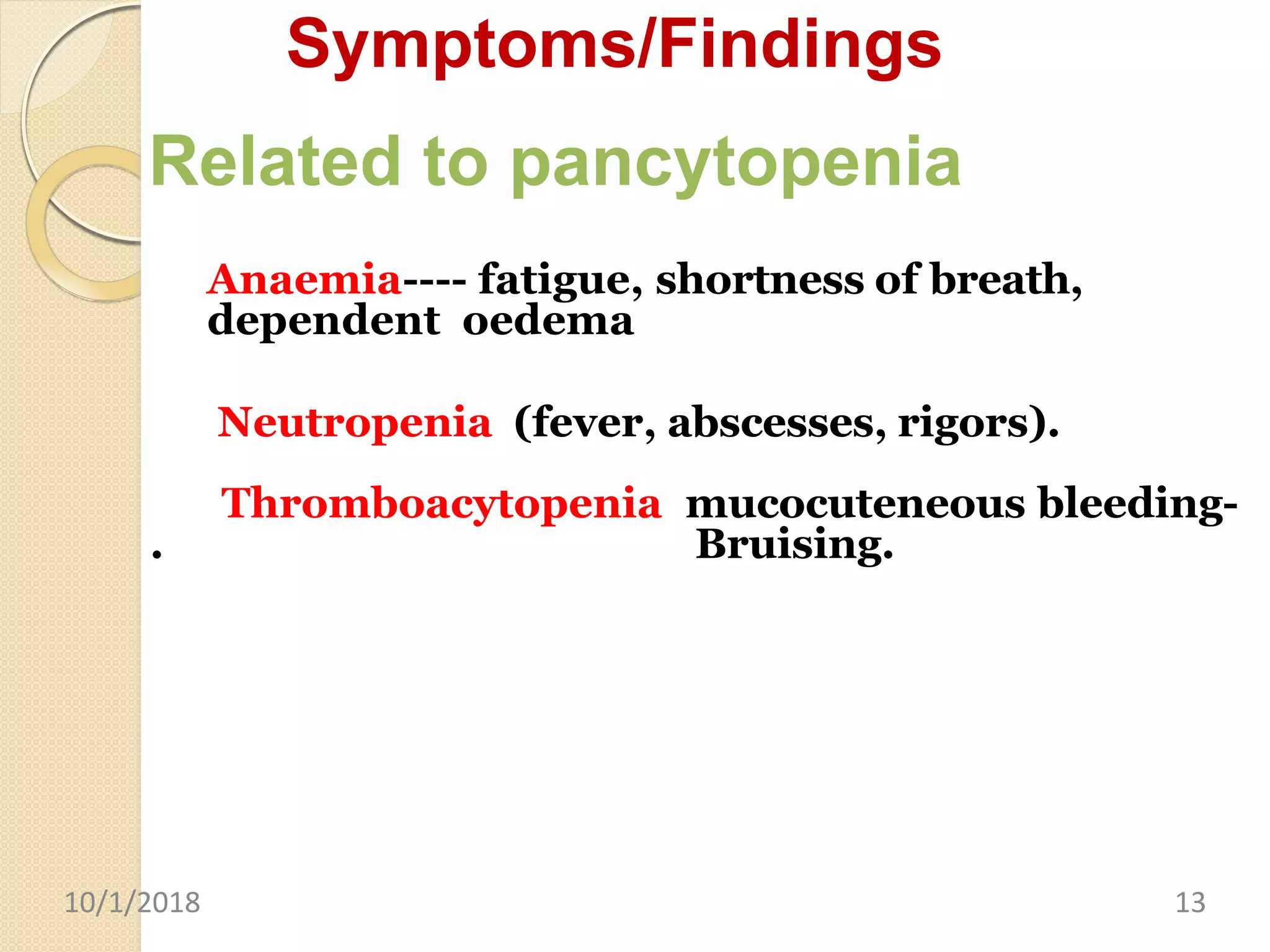 Pancytopenia | PPT