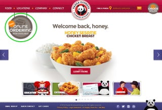 UX Case Study: Panda Express Online Ordering | PDF