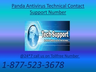 Panda antivirus technical support contact number