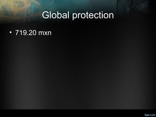Global protection
• 719.20 mxn

 