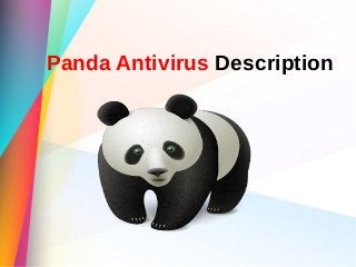 Panda Antivirus Description
 