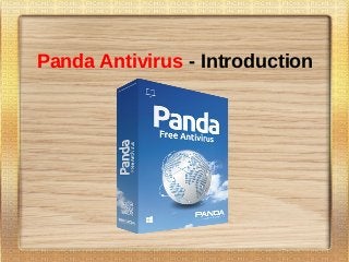 Panda Antivirus - Introduction
 